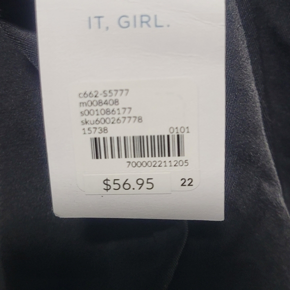 Cacique Blouson Tankini Top NWT - Picture 6 of 6